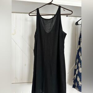 Volcom Black Ribbed Knit Tank